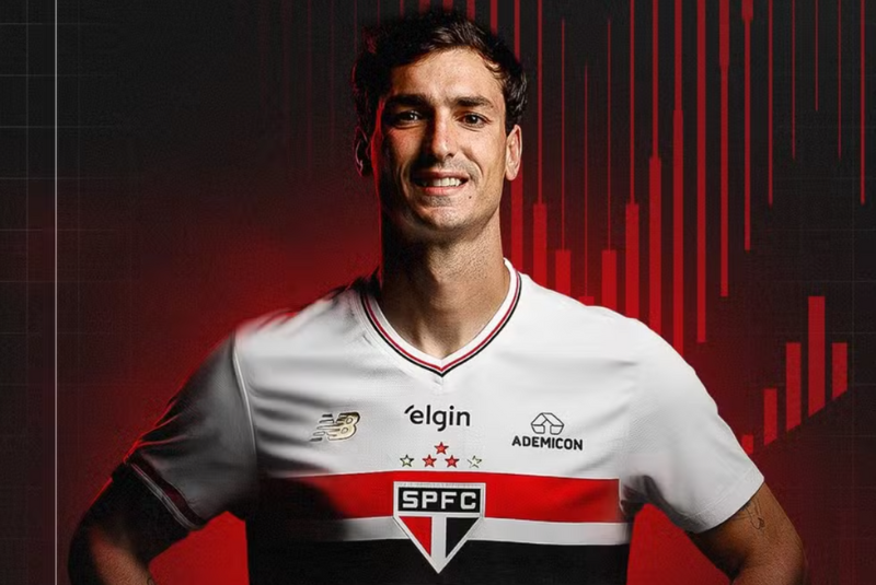 O São Paulo anunciou nesta terça-feira (10) a contratação do atacante Juan Dinenno, de 30 anos, que chega ao clube com contrato até...