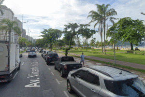 Turistas que estacionarem na orla da praia de Santos, no litoral paulista, poderão ser obrigados a pagar pelo uso das vagas através do sistema