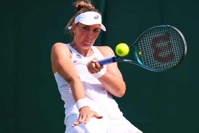 Beatriz Haddad Maia foi eliminada na segunda rodada de Wimbledon após derrota por 2 sets a 0 para a húngara Dalma Galfi, 110 do ranking.