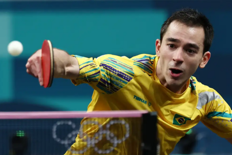 Hugo Calderano, terceiro do ranking mundial de tênis de mesa, foi impedido de disputar o WTT Grand Smash de Las Vegas por um problema com...
